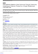 Cover page: Strengthening Addiction Care Continuum Through Community Consortium in Vietnam: Protocol for a Cluster-Randomized Controlled Trial