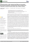 Cover page: Characterization of the Luminal and Mucosa-Associated Microbiome along the Gastrointestinal Tract: Results from Surgically Treated Preterm Infants and a Murine Model.