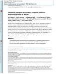 Cover page: Salmonella persisters promote the spread of antibiotic resistance plasmids in the gut.