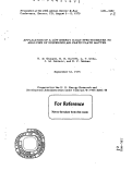 Cover page: APPLICATION OF A LOW ENERGY X-RAY SPECTROMETER TO ANALYSES OF SUSPENEED AIR PARTICULATE MATTER