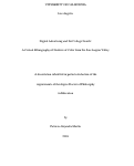 Cover page: Digital Advertising and the College Search: A Critical Ethnography of Students of Color from the San Joaquin Valley