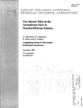 Cover page: Very intense pulse in the groundwater flow in fissurized-porous stratum