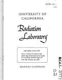 Cover page: THE ELECTRICAL ASPECTS OF THE UCRL 740-MEV SYNCHROCYCLOTRON