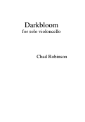 Cover page: Darkbloom