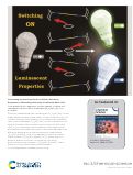 Cover page: Seeing luminescence appear as crystals crumble. Isolation and subsequent self-association of individual [(C 6 H 11 NC) 2 Au] + ions in crystals