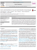 Cover page: Gastric protein hydrolysis of raw and roasted almonds in the growing pig