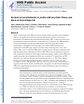 Cover page: Reciprocal social behavior in youths with psychotic illness and those at clinical high risk