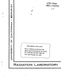 Cover page: SEPARATION OF TANTALUM AND NIOBIUM BY SOLVENT EXTRACTION