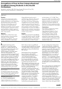 Cover page: Does source matter? Nurses' and Physicians' perceptions of interprofessional feedback