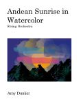 Cover page: Andean Sunrise in Watercolor