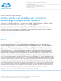 Cover page: Bacillus subtilis: a potential growth promoter in weaned pigs in comparison to carbadox.