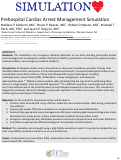 Cover page: Prehospital Cardiac Arrest Management Simulation