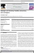 Cover page: Hydrogen and electricity: Parallels, interactions,and convergence