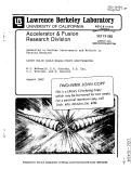 Cover page: LARGE SOLID ANGLE BRAGG-CURVE SPECTROMETER