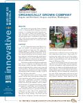 Cover page of Case Study No. 4: Organically Grown Company
