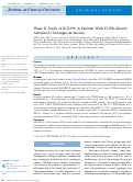 Cover page: Phase II Study of BGJ398 in Patients With FGFR-Altered Advanced Cholangiocarcinoma