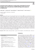 Cover page: Using Hot and Cool Measures to Phenotype and Predict Functional Outcomes Across Dimensions of ADHD and Typical Development in Adolescents