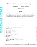 Cover page of Patterson-Sullivan theory for Anosov subgroups