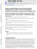 Cover page: Influence of atrial fibrillation on post‐discharge natriuretic peptide trajectory and clinical outcomes among patients hospitalized for heart failure: insights from the ASTRONAUT trial