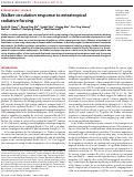 Cover page: Walker circulation response to extratropical radiative forcing