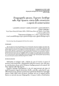 Cover page: Fitogeografia apuana. Il genere <i>Saxifraga</i> sulle Alpi Apuane: status delle conoscenze e aspetti di conservazione