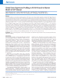 Cover page: Global Gene Expression Profiling in R155H Knock-In Murine Model of VCP Disease