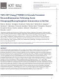 Cover page: TSPO PET Using [18F]PBR111 Reveals Persistent Neuroinflammation Following Acute Diisopropylfluorophosphate Intoxication in the Rat.