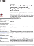 Cover page: Catecholaminergic Gene Polymorphisms Are Associated with GI Symptoms and Morphological Brain Changes in Irritable Bowel Syndrome