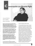 Cover page: Conversación con Ricardo Piglia