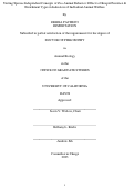 Cover page: Testing Species Independent Concepts of Zoo Animal Behavior: Effects of Keeper Presence &amp; Enrichment Type on Indicators of Individual Animal Welfare