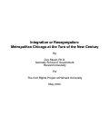 Cover page: Integration or Resegregation: Metropolitan Chicago at the Turn of the New Century