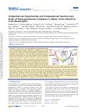 Cover page: Comprehensive Experimental and Computational Spectroscopic Study of Hexacyanoferrate Complexes in Water: From Infrared to X‑ray Wavelengths