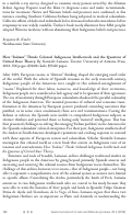 Cover page: How “Indians” Think: Colonial Indigenous Intellectuals and the Question of Critical Race Theory. By Gonzalo Lamana.