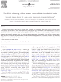 Cover page: 293. The RNA of turnip yellow mosaic virus exhibits icosahedral order