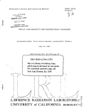 Cover page: DELAY-LINE READOUT FOR PROPORTIONAL CHAMBERS