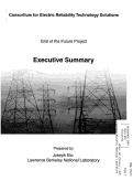Cover page: Consortium for electric reliability technology solutions. Grid of the Future Project. Executive Summary