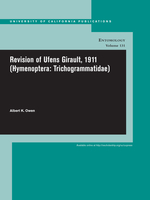 Cover page of Revision of Ufens Girault, 1911 (Hymenoptera: Trichogrammatidae)