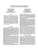 Cover page: A Connectionist Model of the Developmen t of Velocity, Time , and Distance Concepts