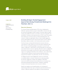Cover page of Building Bridges: Family Engagement Approaches Among Transitional Kindergarten Teachers (TK Survey Part 4)