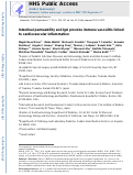 Cover page: Intestinal Permeability and IgA Provoke Immune Vasculitis Linked to Cardiovascular Inflammation