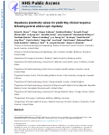 Cover page: Impedance planimetry values for predicting clinical response following peroral endoscopic myotomy