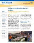 Cover page of Managing Small Ruminant Nutrition in Chaparral: Targeted grazing to reduce fire fuel loads in California Chapparal Series, Part 2