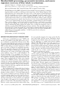 Cover page: Matched-field processing, geoacoustic inversion, and source signature recovery of blue whale vocalizations