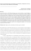 Cover page: Exaltar la maternidad patriótica: Feminidades, masculinidades y filipinidad en el drama de Rosa Sevilla de Alvero, <em>Prisionera de amor </em>(1922)