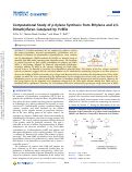 Cover page: Computational study of p -xylene synthesis from ethylene and 2,5-dimethylfuran catalyzed by H-BEA