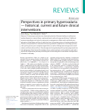 Cover page: Perspectives in primary hyperoxaluria — historical, current and future clinical interventions