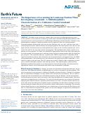 Cover page: The Importance of Accounting for Landscape Position When Investigating Grasslands: A Multidisciplinary Characterisation of a California Coastal Grassland