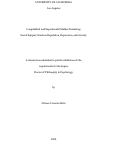 Cover page: Longitudinal and Experimental Studies Examining Social Support, Emotion Regulation, Depression, and Anxiety