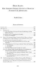 Cover page: Back Again: How Airborne Strikes Against al-Shabaab Further U.S. Imperialism