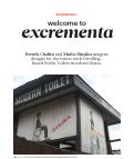 Cover page: EXCREMENTA I: Welcome to Excrementa